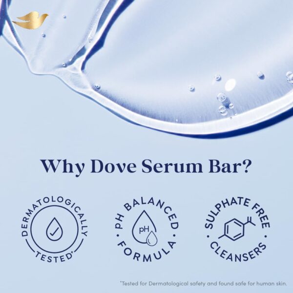 Dove Cream Beauty Bathing Bar 100 g (Combo Pack of 8) With Moisturising Cream for Softer, Glowing Skin & Body - Nourishes Dry Skin more than Bar Soap - Image 5