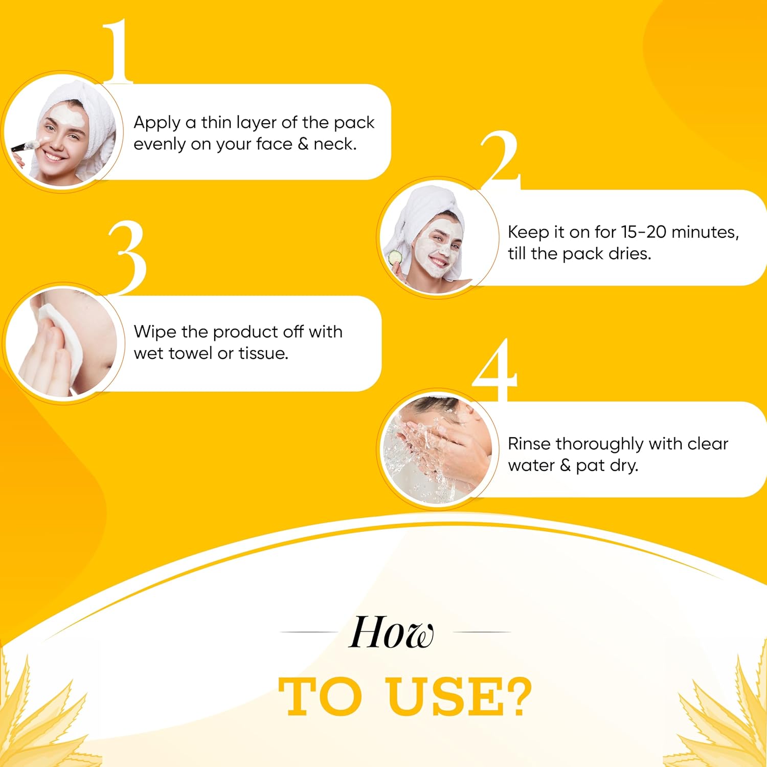 Ozone Instant Glo Bleach Cream for Men & Women | Enriched with Aloe Vera & Turmeric, 43 G (Pack of 3) - Image 2