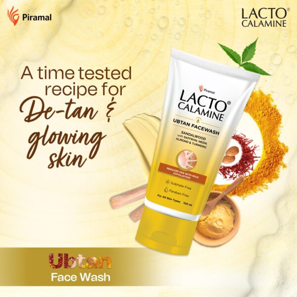 lacto calamine ubtan face wash - Image 4