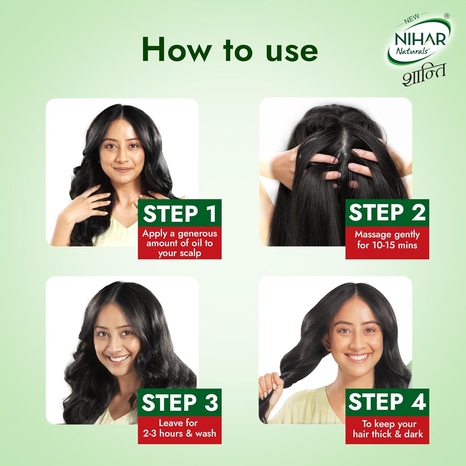 Nihar Naturals Shanti Amla Badam Hair Oil, 500ml - Image 2