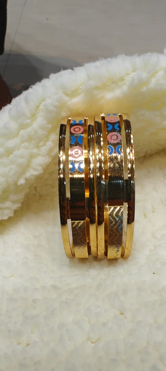 Gold bangles for women