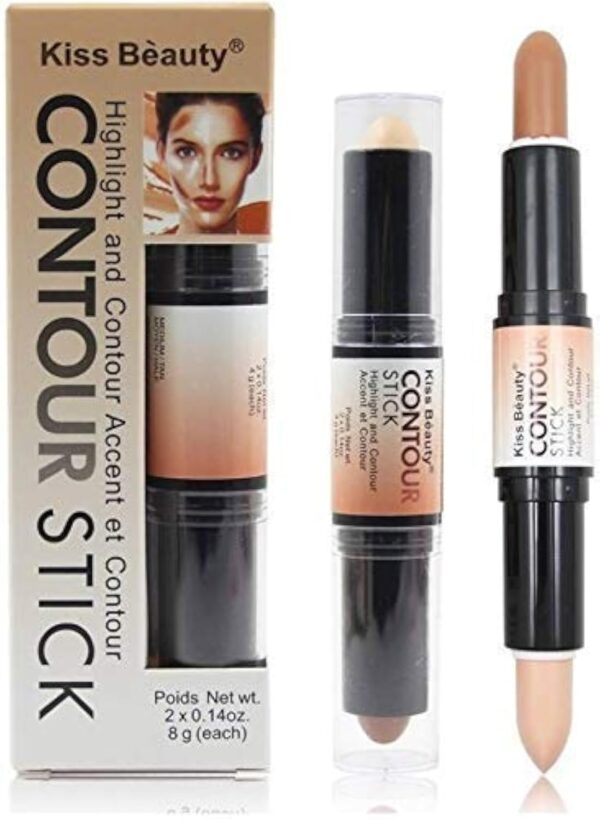 Kiss Beauty Highlighter and Contour Stick Highlighter (cream)